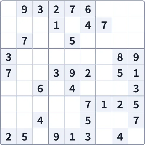 Sudoku board